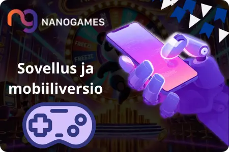 Nano Casino mobiiliversio ja sovellus – pelaa missä vain puhelimella